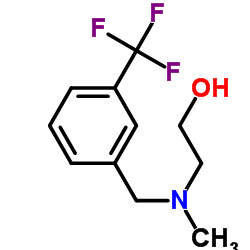 2-{Methyl[3-(trifluoromethyl)benzyl]amino}ethanol Structure