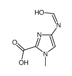 4-formamido-1-methylimidazole-2-carboxylic acid Structure