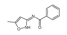 N-(5-methyl-1,2-oxazol-3-yl)benzamide结构式