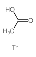 Acetic acid,thorium(4+) salt (8CI,9CI)结构式