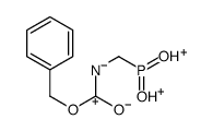 hydroxy-oxo-(phenylmethoxycarbonylaminomethyl)phosphanium Structure