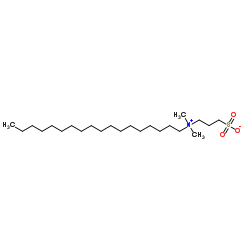 3-[Dimethyl(octadecyl)ammonio]-1-propanesulfonate Structure