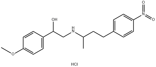 苯乙醇胺A盐酸盐结构式