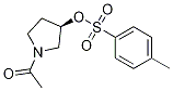 Toluene-4-sulfonic acid (R)-1-acetyl-pyrrolidin-3-yl ester结构式