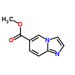 咪唑并[1,2-a]吡啶-6-甲酸甲酯结构式