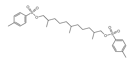 1,11-Ditosyloxy-2,6,10-trimethylundecane结构式