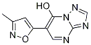 6-(3-Methylisoxazol-5-yl)-[1,2,4]triazolo[1,5-a]pyriMidin-7-ol Structure