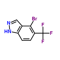 4-bromo-5-(trifluoromethyl)-1H-indazole Structure