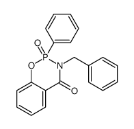 8-benzyl-9-oxo-9-phenyl-10-oxa-8-aza-9$l^{5}-phosphabicyclo[4.4.0]deca-1,3,5-trien-7-one结构式