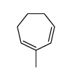 2-methylcyclohepta-1,3-diene结构式