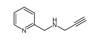2-Pyridinemethanamine,N-2-propynyl-(9CI) Structure