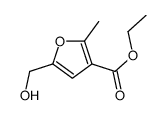 ethyl 5-(hydroxymethyl)-2-methylfuran-3-carboxylate结构式