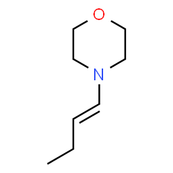 3-Methyl-1-morpholino-1-propene结构式