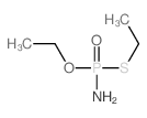 Phosphoramidothioicacid, O,S-diethyl ester结构式