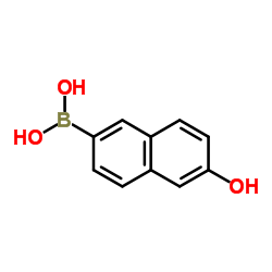 6-羟基-2-萘硼酸结构式