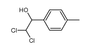1-(p-methylphenyl)-2,2-dichloroethanol结构式