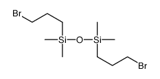 3-bromopropyl-[3-bromopropyl(dimethyl)silyl]oxy-dimethylsilane Structure
