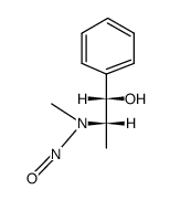 (1S,2S)-2-amino-N-methyl-N-nitroso-1-phenyl-1-propanol Structure