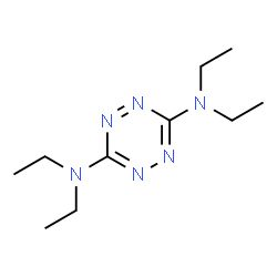 3,6-Bis(diethylamino)-1,2,4,5-tetrazine Structure