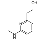 6-(甲基氨基)-2-吡啶乙醇结构式