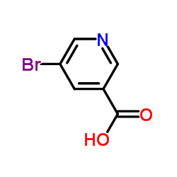 5-Bromonicotinic acid structure