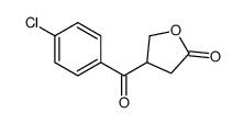 4-(4-chlorobenzoyl)oxolan-2-one结构式