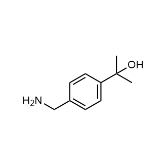 2-(4-(氨基甲基)苯基)丙-2-醇结构式