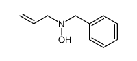 N-allyl-N-benzylhydroxylamine Structure