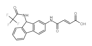 Maleamic acid,N-[9-(2,2,2-trifluoroacetamido)fluoren-2-yl]- (6CI,8CI) Structure