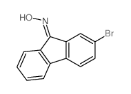 9H-Fluoren-9-one,2-bromo-, oxime结构式