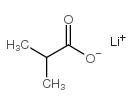 Lithium isobutyrate Structure