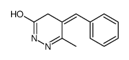 4-benzylidene-3-methyl-1H-pyridazin-6-one结构式