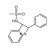 (1S,2S)-N-甲烷磺酰-1,2-二苯乙烷双氨结构式