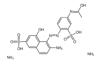 酸性红37二铵盐结构式