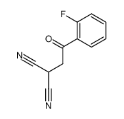 2-[2-(2-氟苯基)-2-氧代乙基]丙二腈结构式