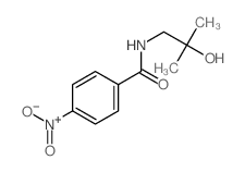 Benzamide,N-(2-hydroxy-2-methylpropyl)-4-nitro-结构式