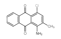 1-氨基-4-氯-2-甲基蒽醌结构式