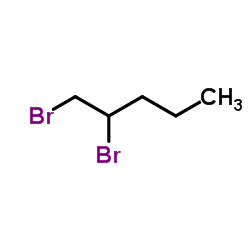 1,2-二溴戊烷结构式