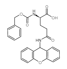 z-d-gln(xan)-oh structure