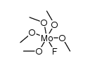 pentamethoxymolybdenum(VI) fluoride Structure