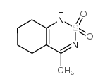 4-甲基-5,6,7,8-四氢-2lambda6,1,3-苯并噻二嗪-2,2(1H)-二酮结构式