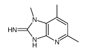 1,5,7-trimethylimidazo[4,5-b]pyridin-2-amine Structure