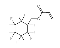 (全氟环己基)甲基 丙烯酸酯结构式