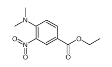 4-dimethylamino-3-nitro-benzoic acid ethyl ester Structure
