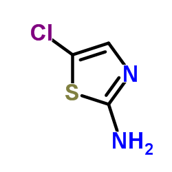 5-氯-2-氨基噻唑结构式