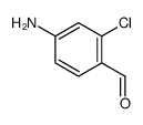 4-amino-2-chlorobenzaldehyde Structure