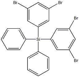 双(3,5-二溴苯基)二苯基硅烷图片