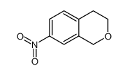 7-硝基异苯并二氢吡喃结构式