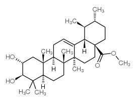 科罗索酸甲酯结构式