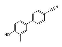 4-羟基-3-甲基-[1,1-联苯]-4-甲腈结构式